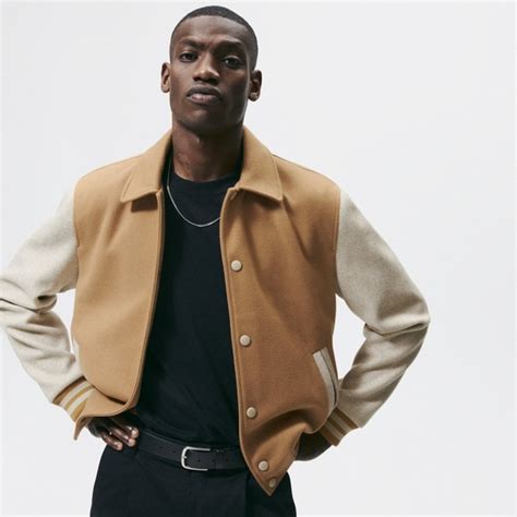 zara men's varsity jacket.